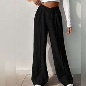 NWOT JUST JEN BLACK SWEATPANTS XL